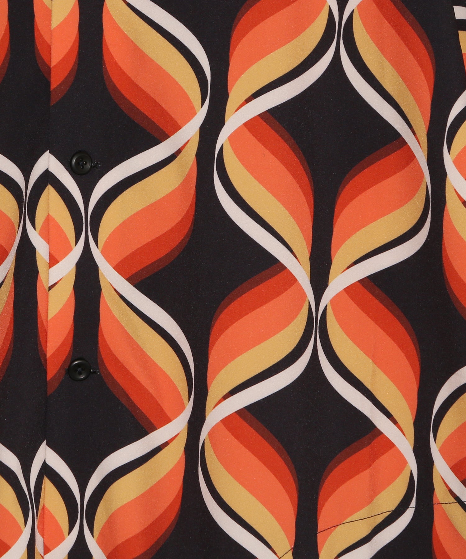 Gradient wave print shirt / M25SU2404