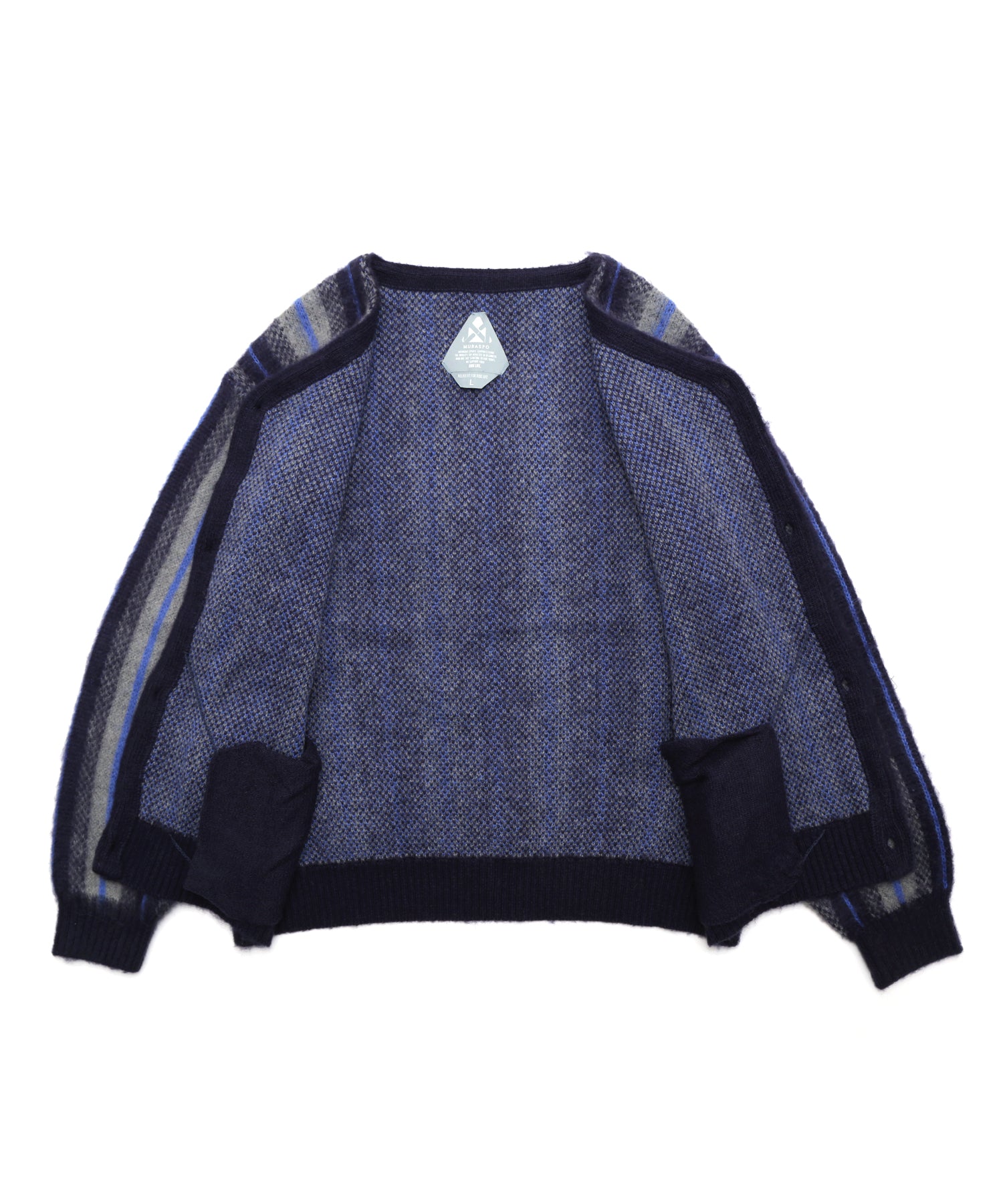 DUSK STRIPE CARDIGAN / M25AW1302