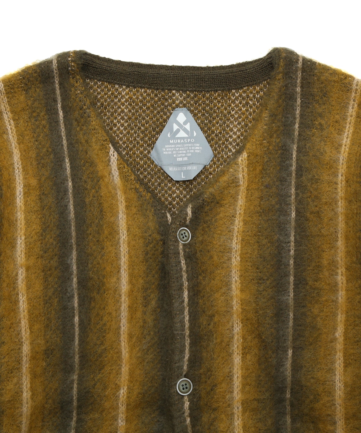 DUSK STRIPE CARDIGAN / M25AW1302